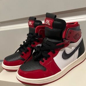 Nike Kids Red and Black Sneakers